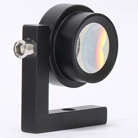 High Quality 38.1mm Total Station Equipment Factory-Designed L-Bar 90° Mini Prism Surveying Instrument Parts Accessories