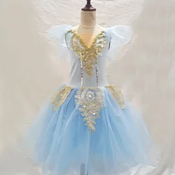Summer Ballet Dresses Girl Dance Costume Mommy and Me Tutu Dress Women Clothing Family Matching Outfits Mother Kids Vestidos