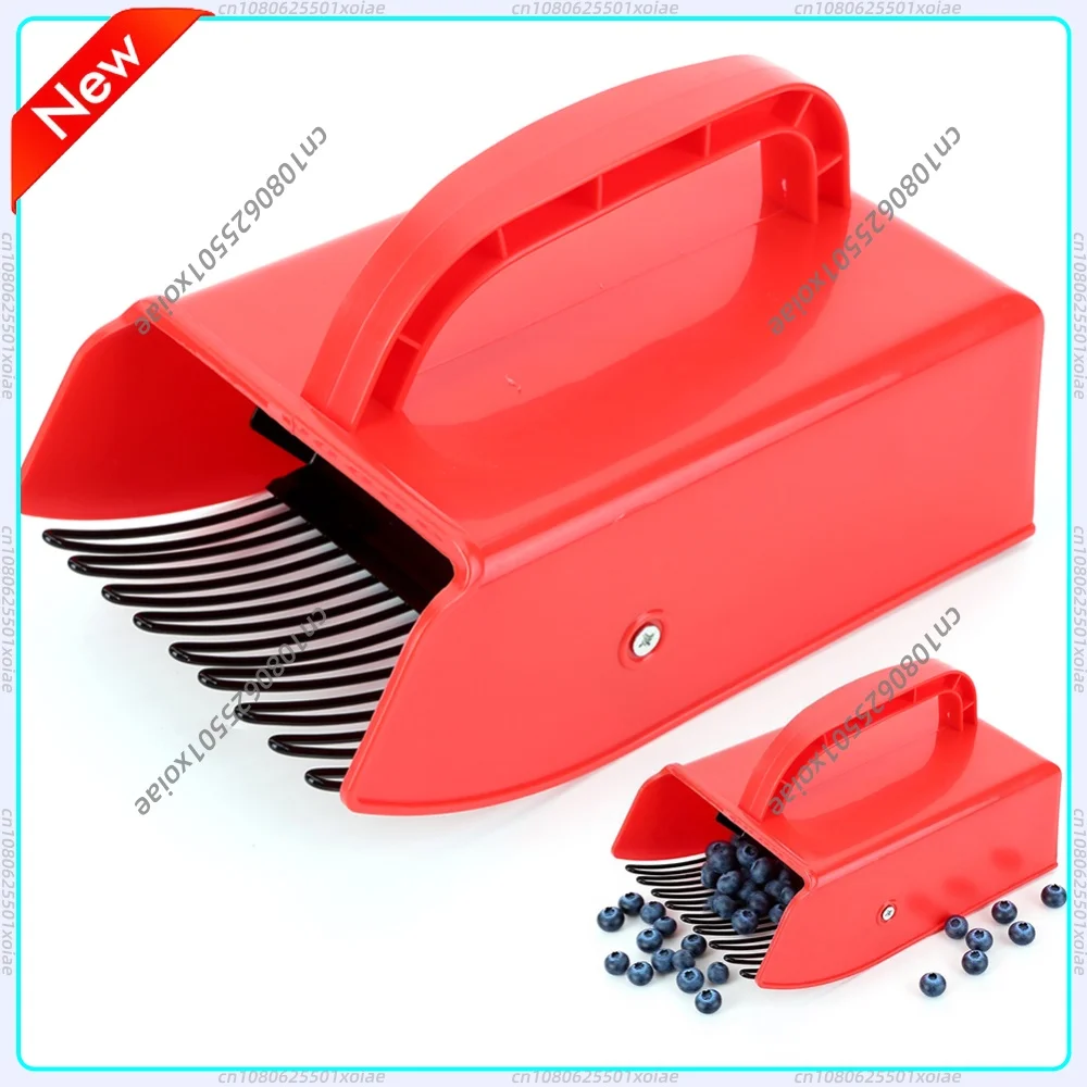 Berry Picker Ergonomic Berry Pick Rake with Metal Comb Huckleberry Picking Rakes for Easier Berry Harvester for Blueberries