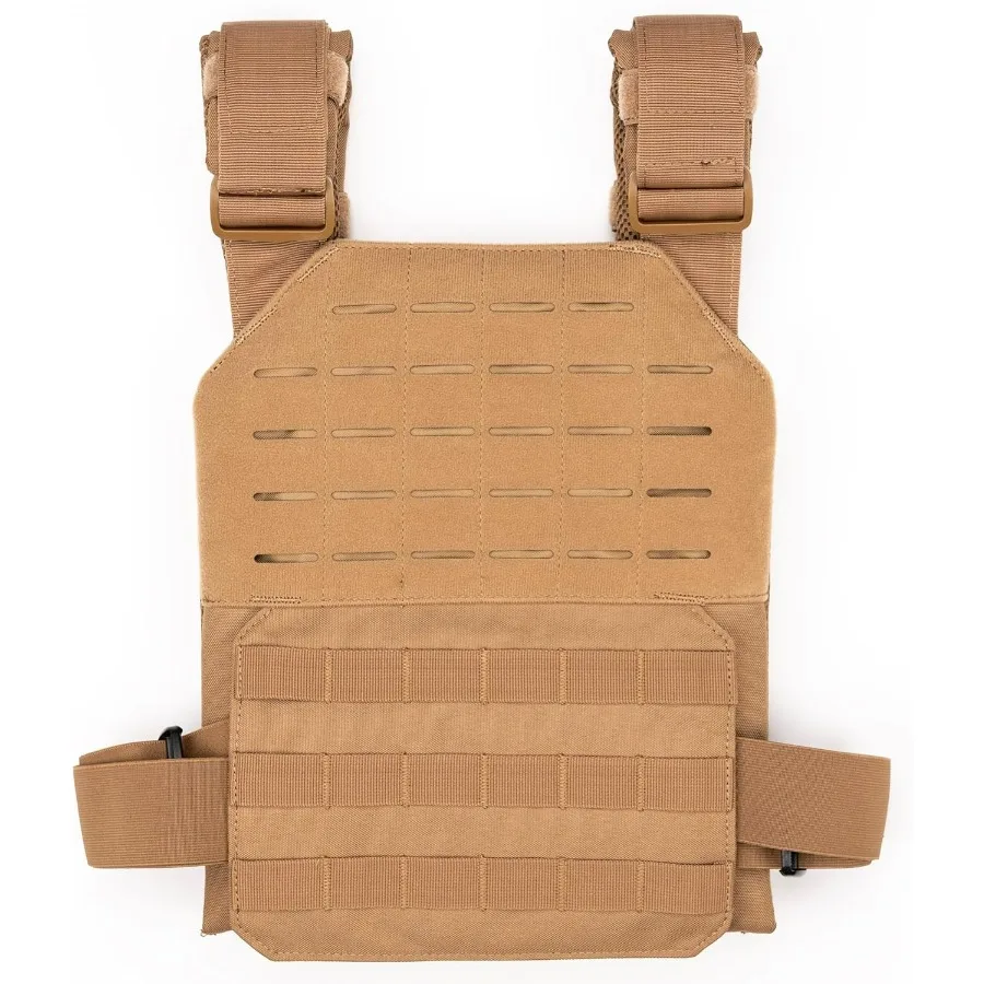 سترة وولف تكتيكية بسيطة مرجحة للرجال والنساء سترة وزن قابلة للتعديل مثالية للمشي والجري والتدريب على الأدوة