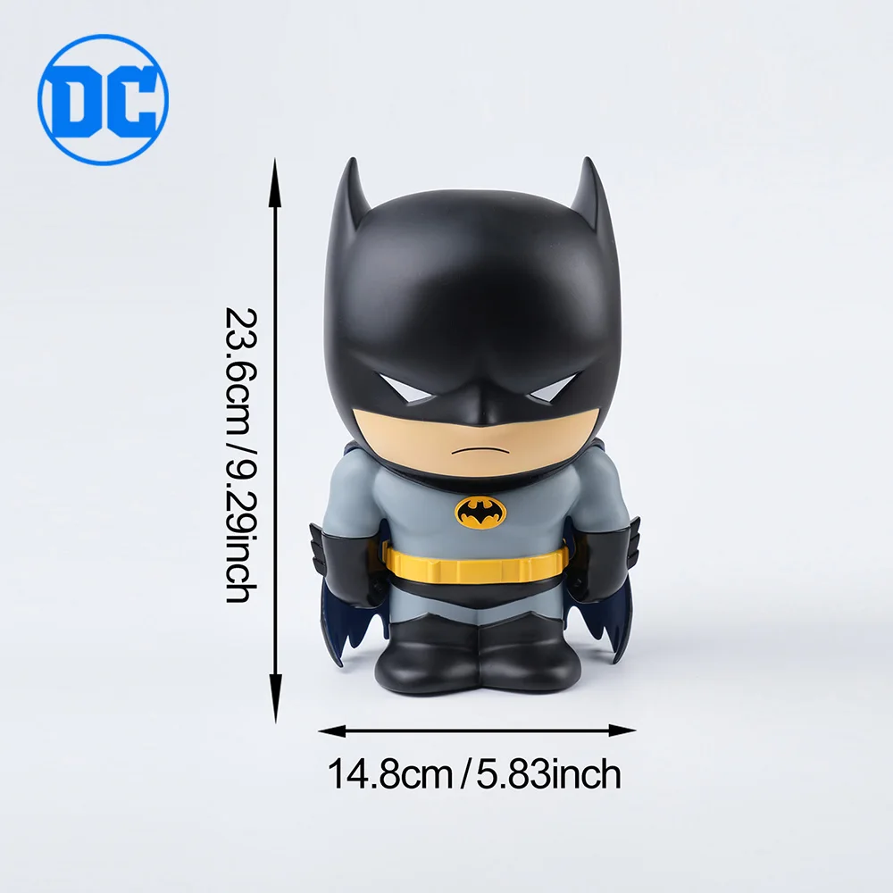 Batman Officially Licensed PVC Piggy Bank Coin Bank Figurine Money Box Home Decor Collectible Desktop Organizer Savings Jar 1PC view 2