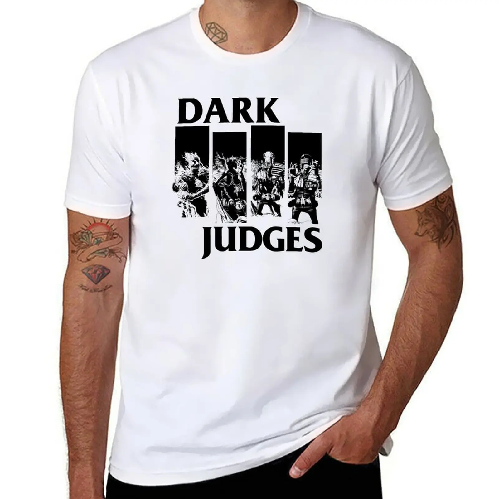 

Dark Judges go punk T-Shirt t shirt man casual t shirt for man T-Shirt