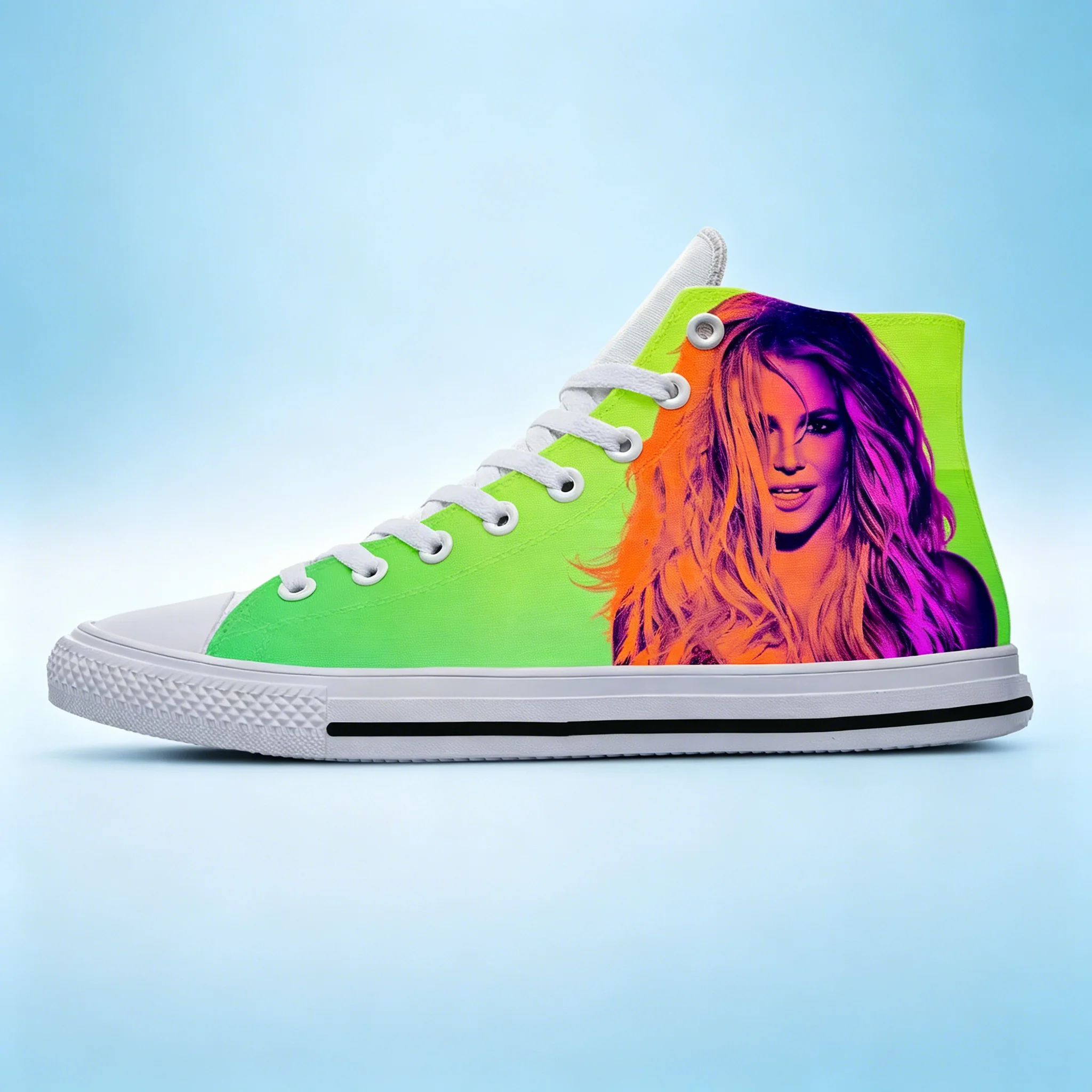 Britney Spears Unisex Image Running Shoes Durable Construction Breathable Mesh for Active Lifestyle