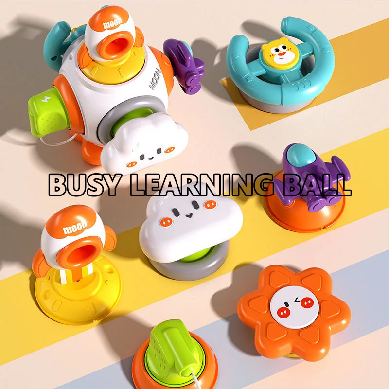 

Montessori Baby Toys 1 Year Educational Toy Baby 0 12 Months Learning Games for Kids Puzzle Teething Pull Sensory Toy Boy Gift