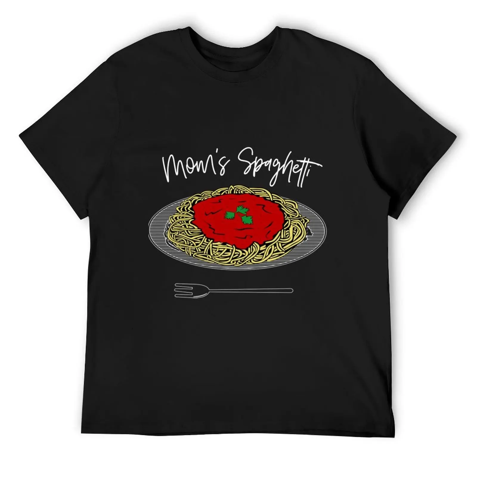

Moms Spaghetti T-Shirt aesthetic clothes summer tops clothes T-shirts for men cotton