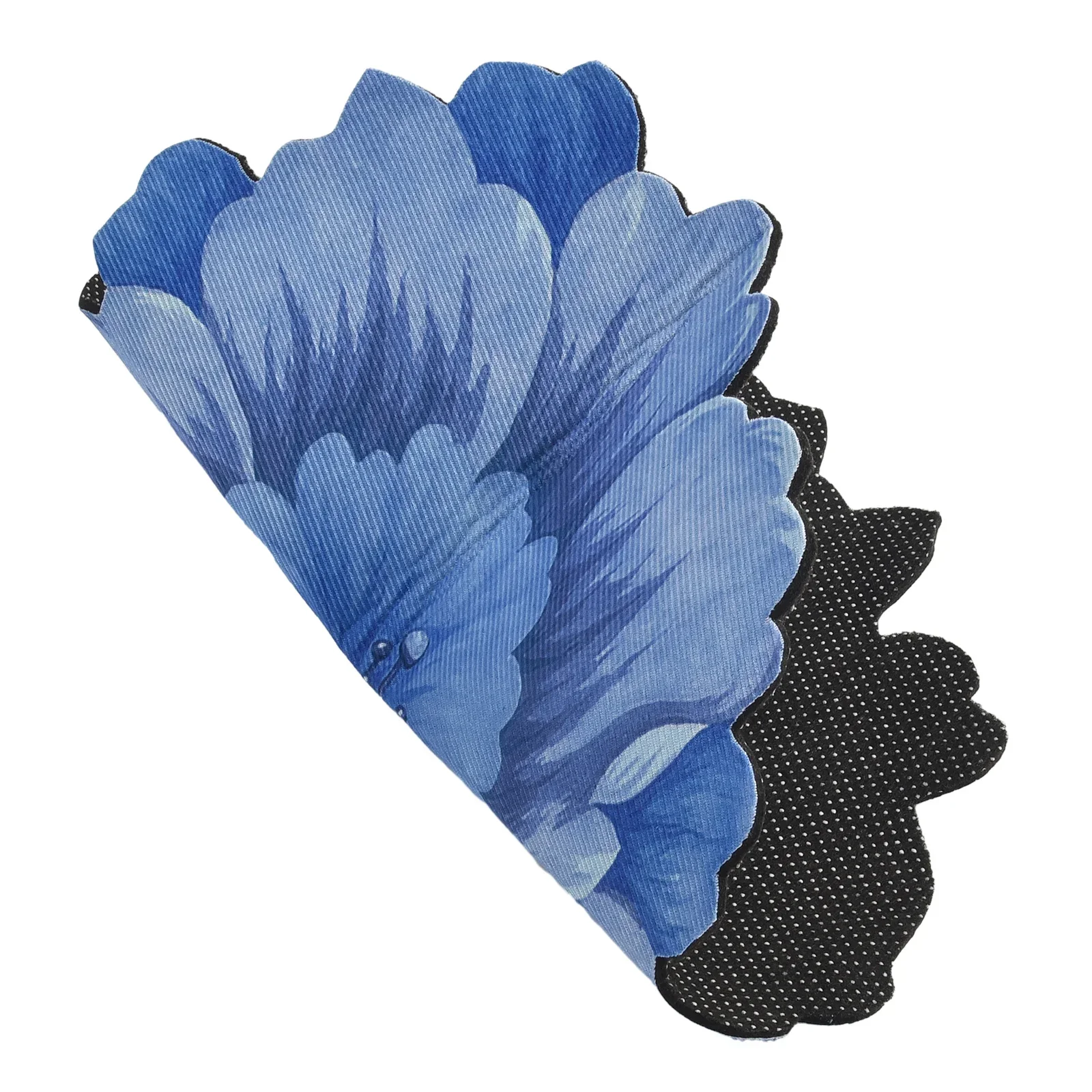 Coperta Fiore Tappeto Tappetini Tappeto Bagno Soggiorno Camera da letto Antiscivolo Morbido Assorbente Guardaroba Pavimento di loto Pratico