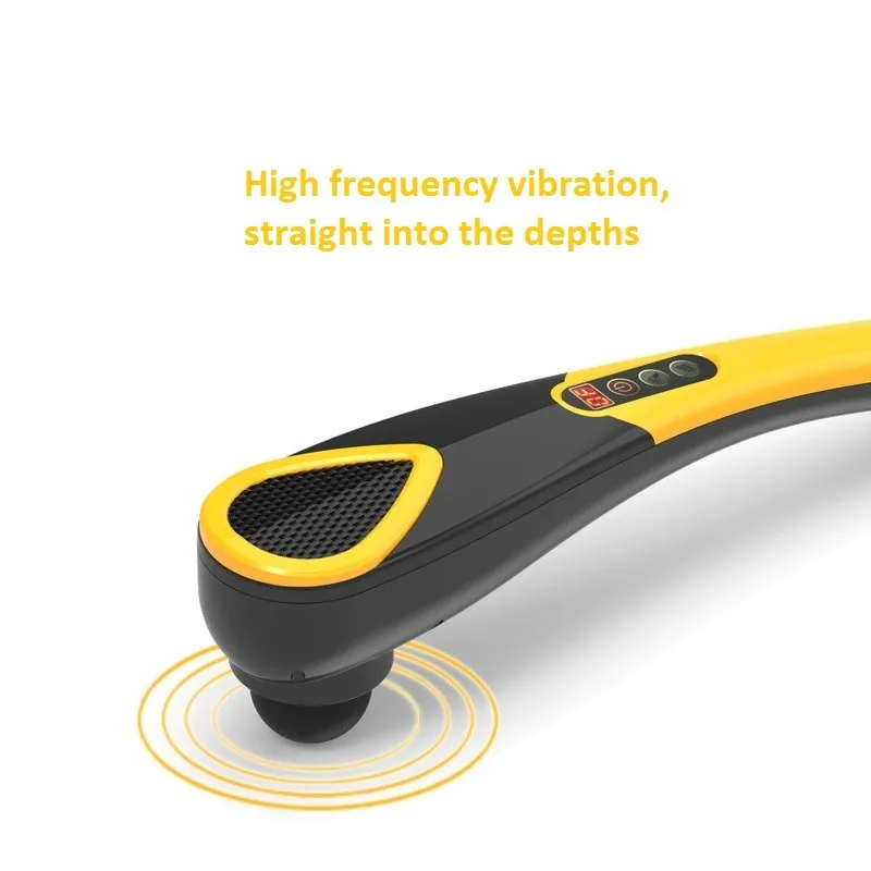 Intelligent Multifunctional Rechargeable or Electric  Massager Stick for Waist Neck Arm  back abdomen thigh calf massage