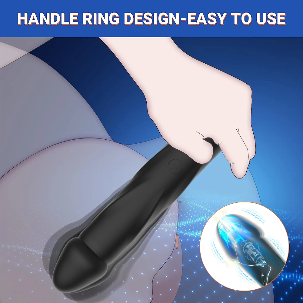 قضيب صناعي من السيليكون الناعم للبالغين ، قضيب واقعي ، محرك قوي ، G-Spot ، محفز البظر ، جهاز استمناء نسائي ، ألعاب جنسية ، 10 أوضاع