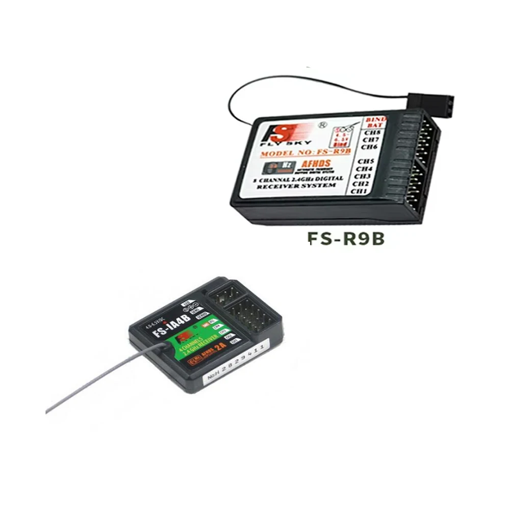 Flysky FS-GR3E FS-A3 FS-A6 FS-R6B FS-X6B FS-iA6 FS-iA6B FS-BS6 FS-A8S FS-R9B FS-iA10 FS-iA10B Receptor de control remoto para transmisor Flysky