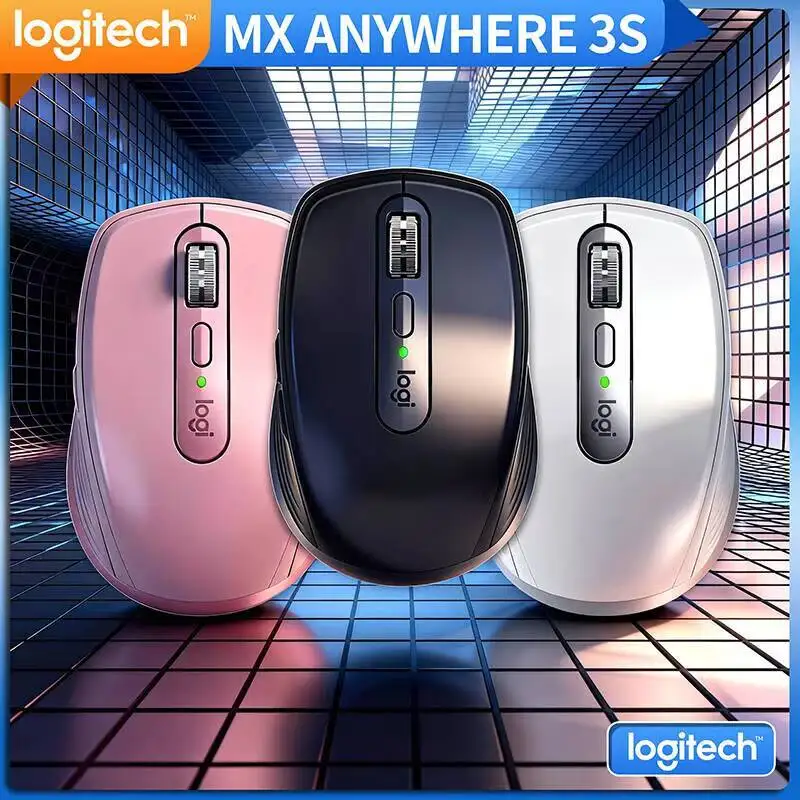 

Premium MX Anywhere 3S - 8000 DPI, Hyper-Scroll, Anti-Slip, Perfect for Cross-City Intern Trip & Office Use