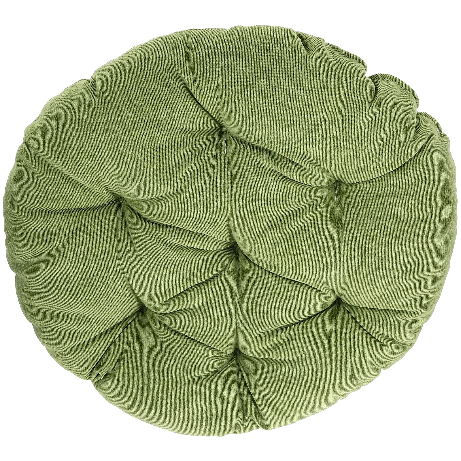 

Round 42cm Cushion Office Chair Pad Ergonomic Car Seat Cushion Hip Pain Relief Sciatica Support Thickened 6-8cm Green Cover