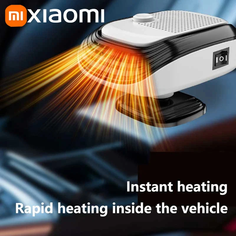 Xiaomi Car Winter Fast Heating Electric Heated Fan Auto Windshield Defogging Heating Cooling Truck RV SUV Travel Camper Tools