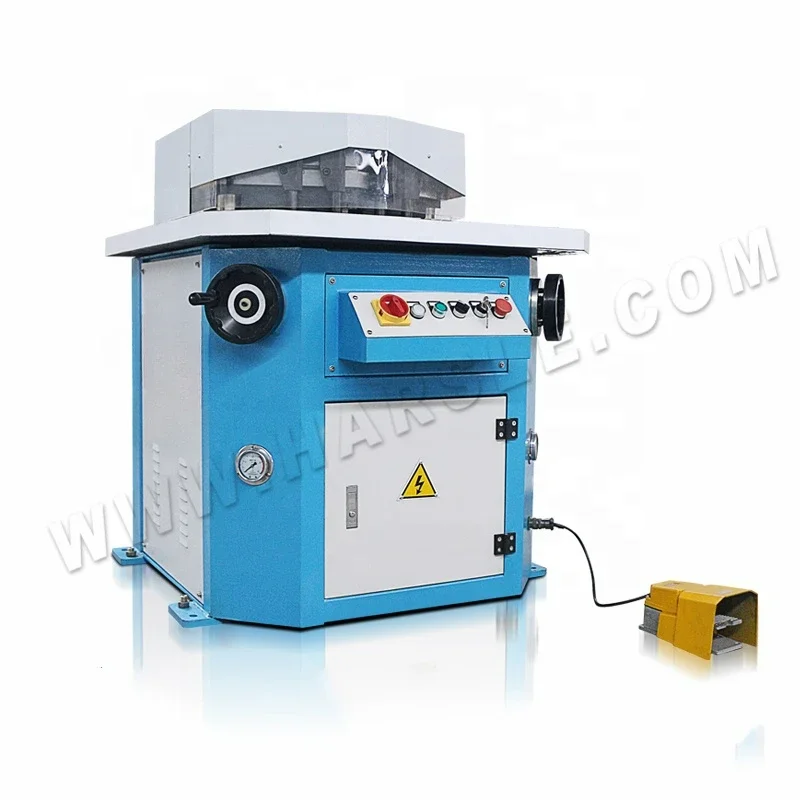 QX28Y-6*220 Hydraulic 45 degree steel angle cutting machines , corner notcher