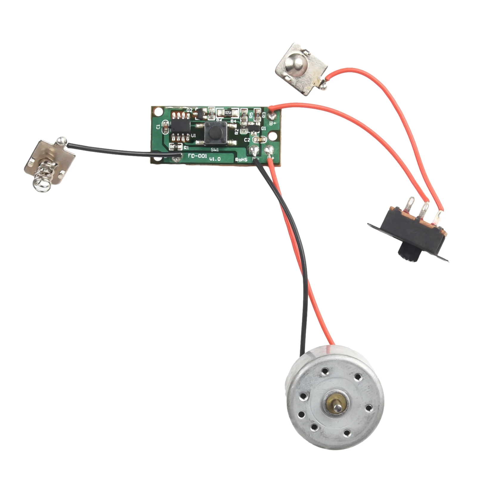 

300 Series For Mini Solar Motor DC 3V-5V for Low-Voltage Toy Systems with Integrated Speed Control Switch and Rugged Metal Frame