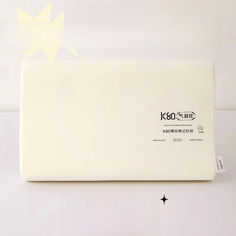 memory-foam-pillow-slow-rebound-pressure-relief-single-person-core-air-condensation-pillow-comfortable-sleep-polyester-fiber