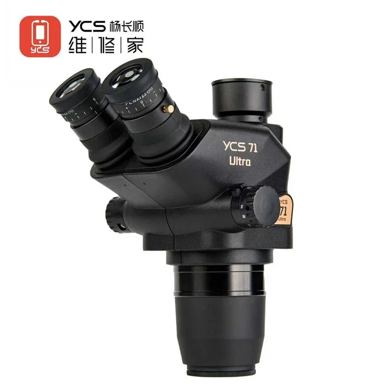 YCS-71Ultra New Microscope for Mobile Phone Repair High Definition/Magnification Professional Microscope Specialized Repair Head