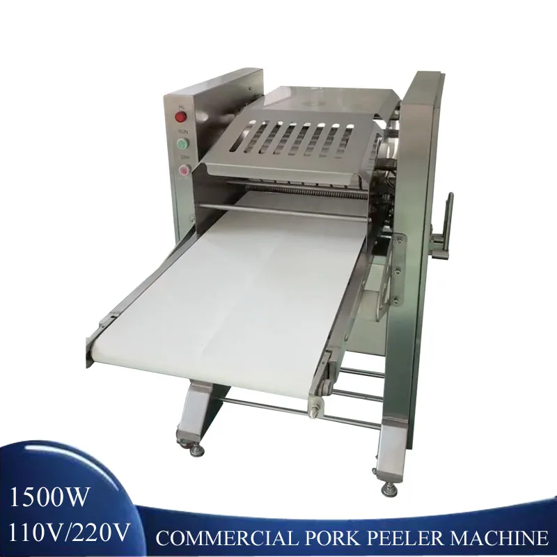 520 620 type Fresh Pig Pork Skin Peeling Machine  Pork Peeler  Pork Skinning Machine For Sale