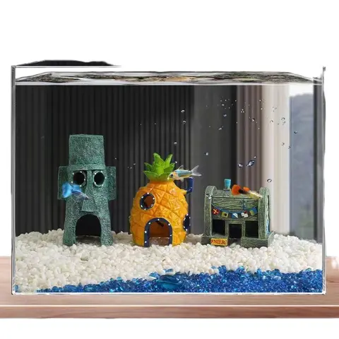 12 best sales Svampbob akvariumdekoration - №5