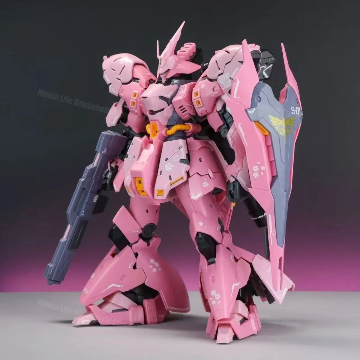 STAR Model 1/144 RG MSN-04 Sazabi pink Assembly Model Kits Plastic skeleton Anime Action Figure Robot Plastic Model Gifts Toys