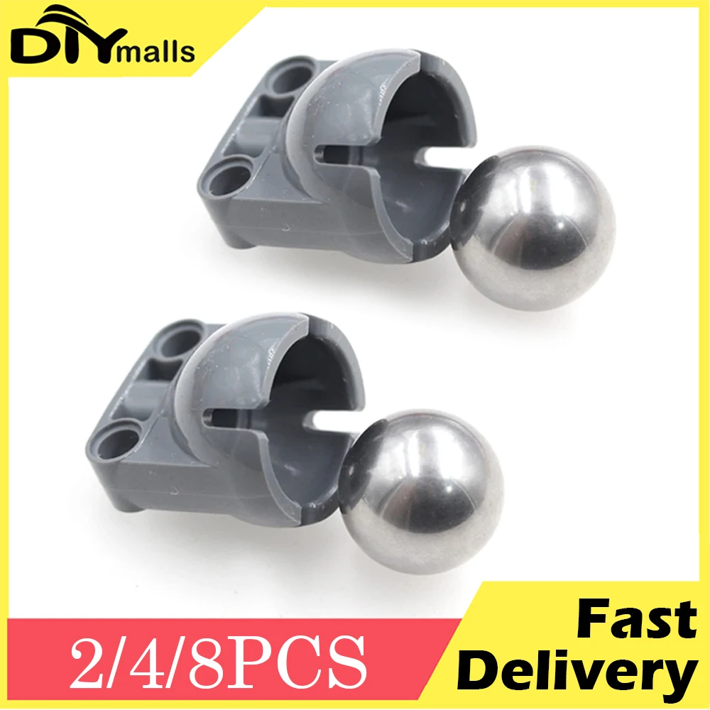 

2/4/8pcs 92911+bb607 Universal Wheel Set Stainless Steel Ball for Legoeds EV3 Robot 6023956 4610380 MOC Bricks