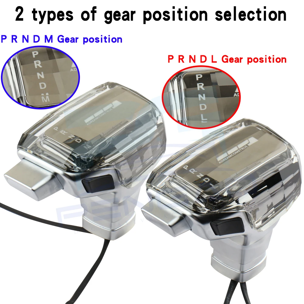 

Crystal LED light for Chevrolet Equinox Malibu XL Blazer Impala LOVA RV Gear shift knob gear stick handle shifter accessories
