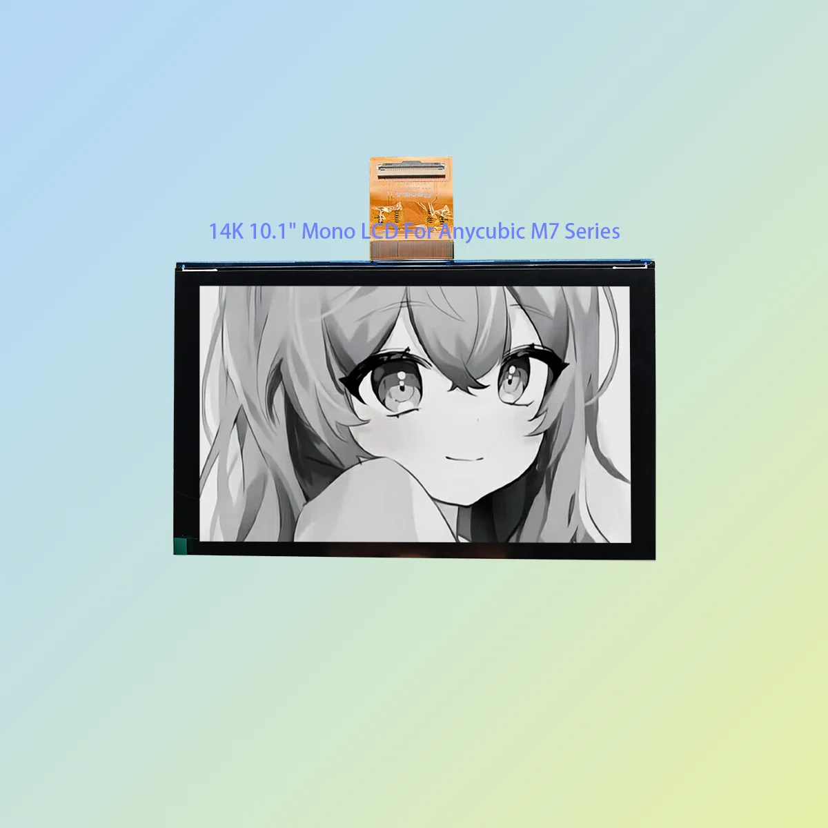 14K 10.1 Inch Mono LCD Display Replacement For Anycubic M7 M7 Pro M5s Pro Resin 3D Printer