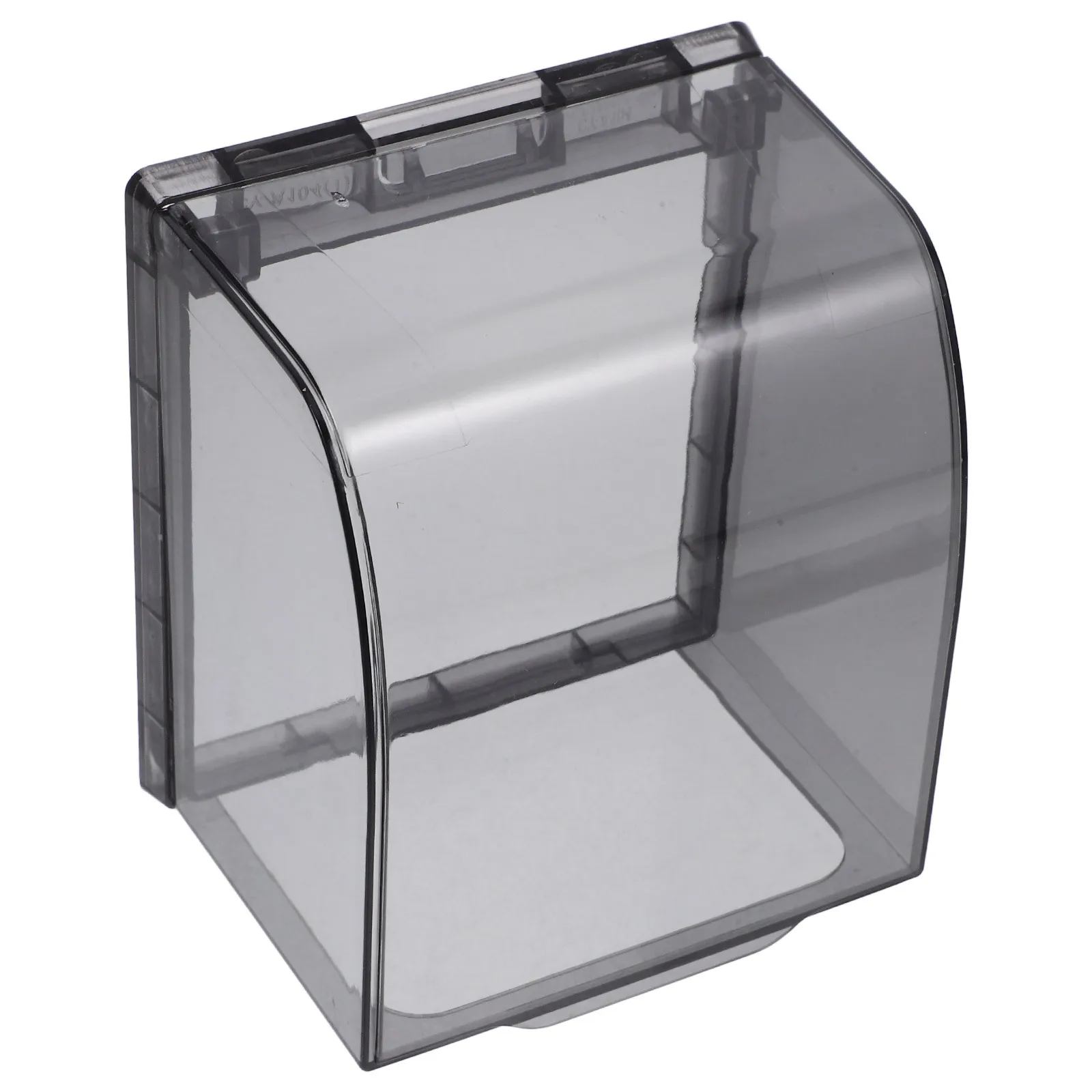 

86 Type Waterproof Socket Cover Black Large Weatherproof Electrical Outlet Protector Plastic Switch Guard for Bathroom Kitchen