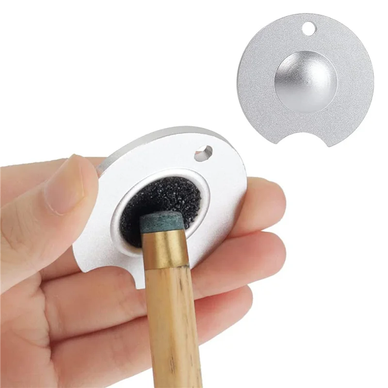 

2X Pool Cue Tip Shaper Snooker Pool Cue Tip Tool Pool Tip Shaper Dime Pool Cue Tip Shaper Tool Dime Billiard Accessories