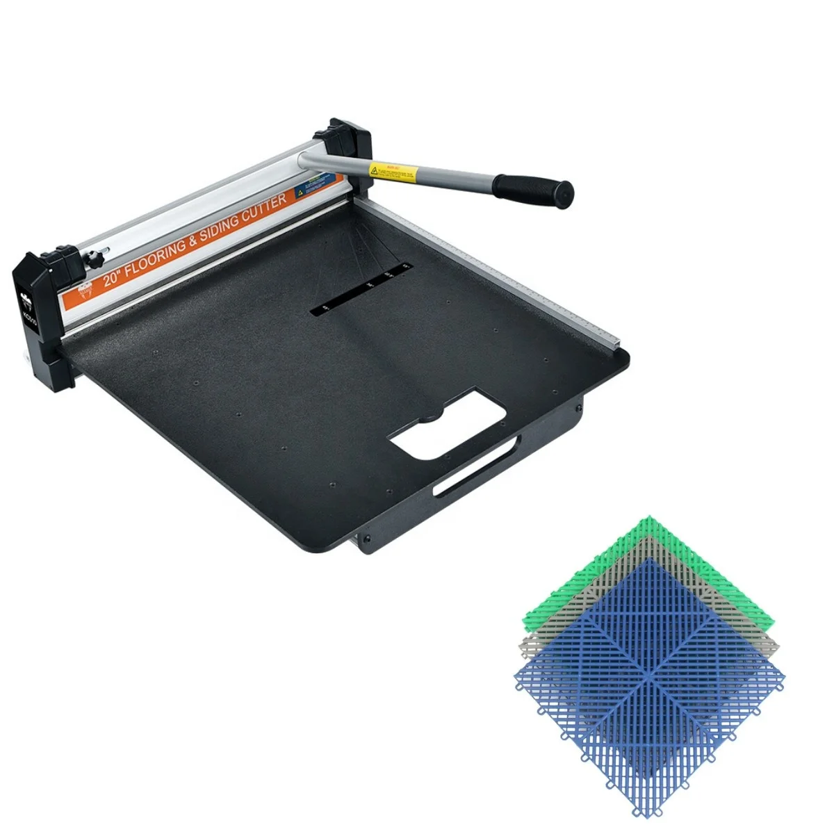 เครื่องตัดกระเบื้องยางไวนิล SPC WPC LVP LVT VCT สำหรับปูพื้น ห้องล้างรถ