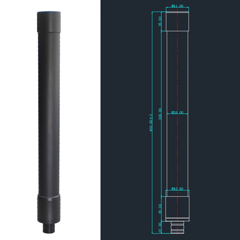 Omni FRP high power antenna 1.5-30MHz 20-100MHz 100-1000MHz 20-512MHz 2-3000MHz 0-6G 400-6000MHz Wide-band shortwave antenna