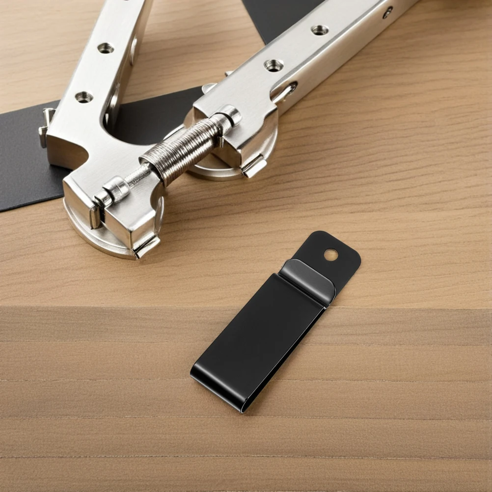 

12pcs Metal Belt Clip Durable Multifunctional For Keys Phone Wallet Strong Secure Lightweight Portable Suitable Daily Outdoor