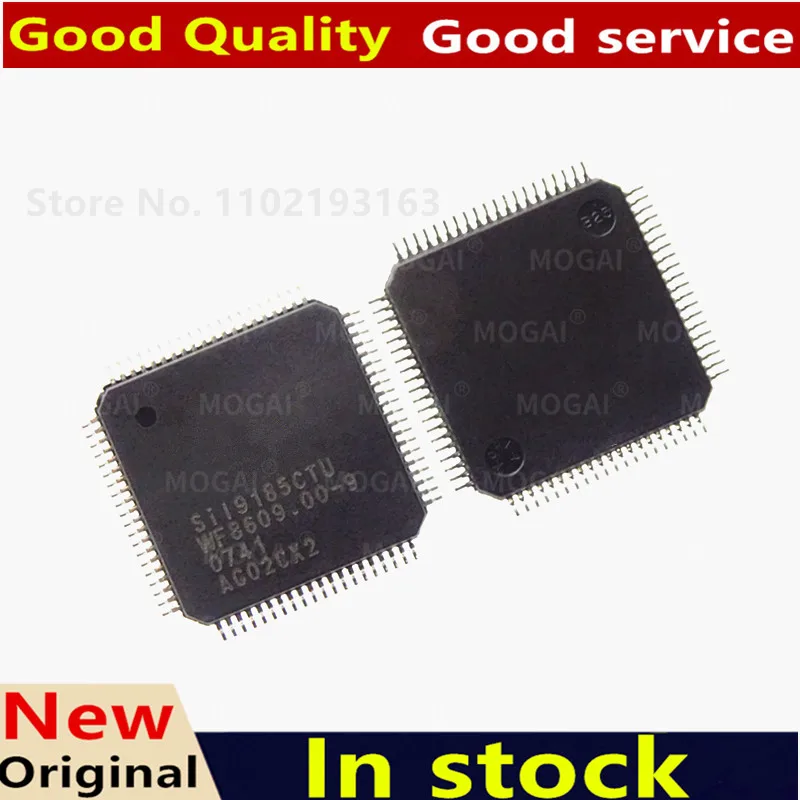 (1piece)100% New SIL9185ACTU Sil9185ACTU SiI9185ACTU Si19185ACTU SIL9185CTU Sil9185CTU SiI9185CTU Si19185CTU QFP-80
