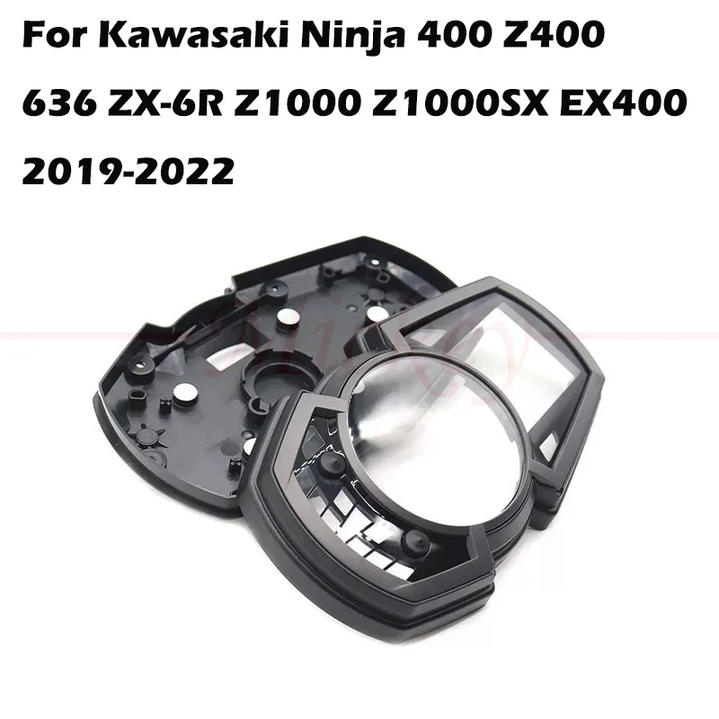 

Motorcycle Gauges Cover Case Speedometer Tachometer Instrument Housing For Kawasaki Ninja 400 650 1000 2018-2023