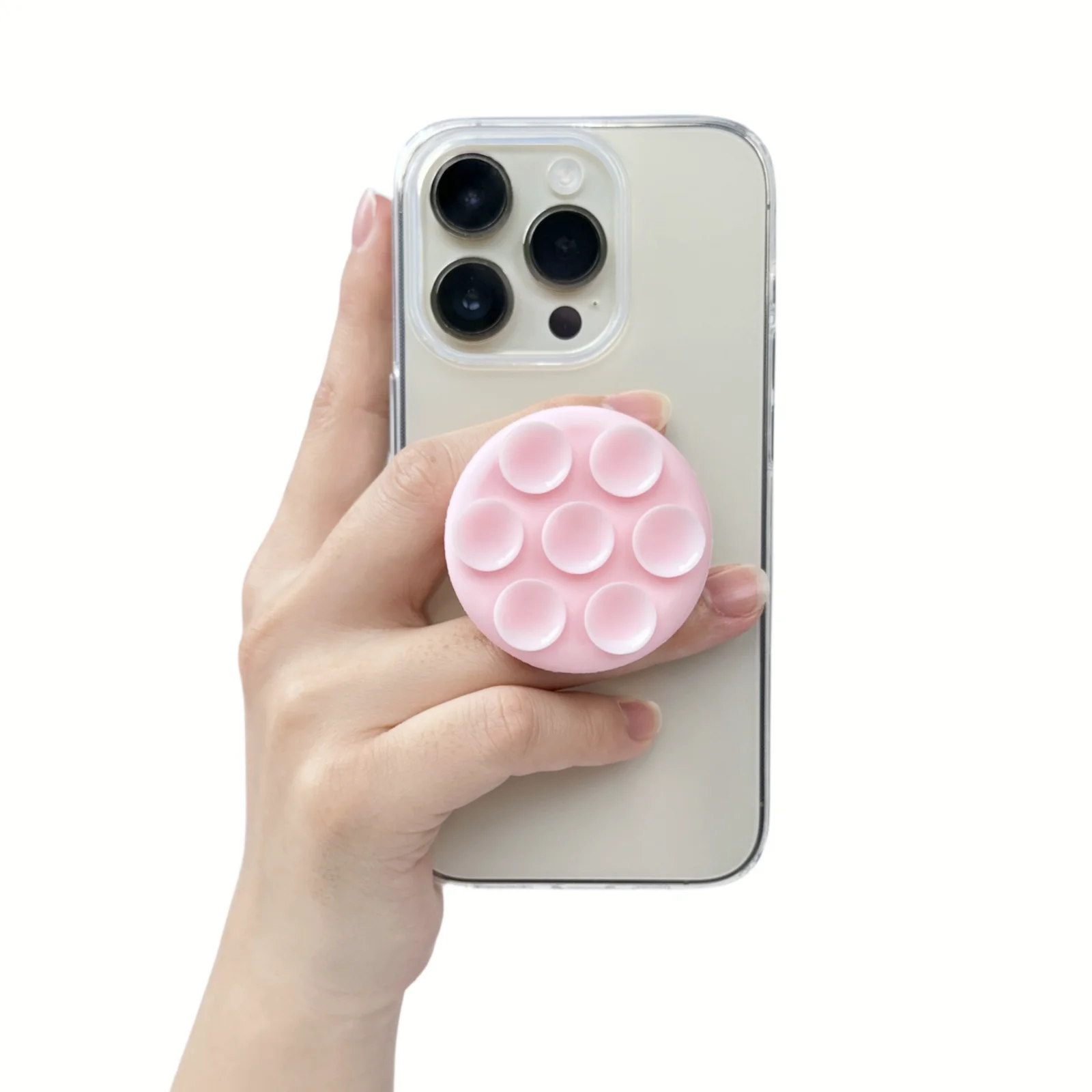 

Popping Suction Cup Wall Stand Griptok Cellphone Holder Mount Socket Silicone Suction Smartphone Case Grip Mobile Phone Holder