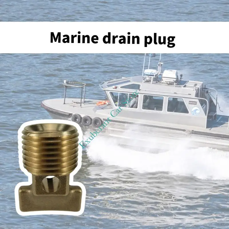Marine Drain Plug Fitting 1/2