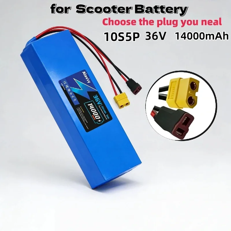 

Premium Rechargeable 36V 14Ah 10S5P Lithium Battery with BMS 500W High Power Durable Spare Parts for Scooter Vehicle