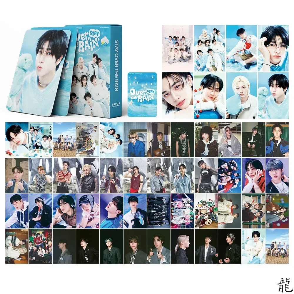 55Pcs Collection High Quality HD Postcard, Art Print Postcards for Wall Decor, Greeting, Gift
