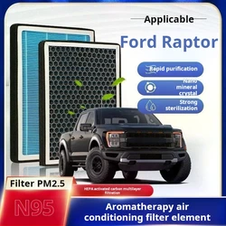 Car Filter Aromatherapy Control Cabin Air Conditioning Filter For Ford Raptor F150 F250 F350 F450 F550 Auto Wearing Parts