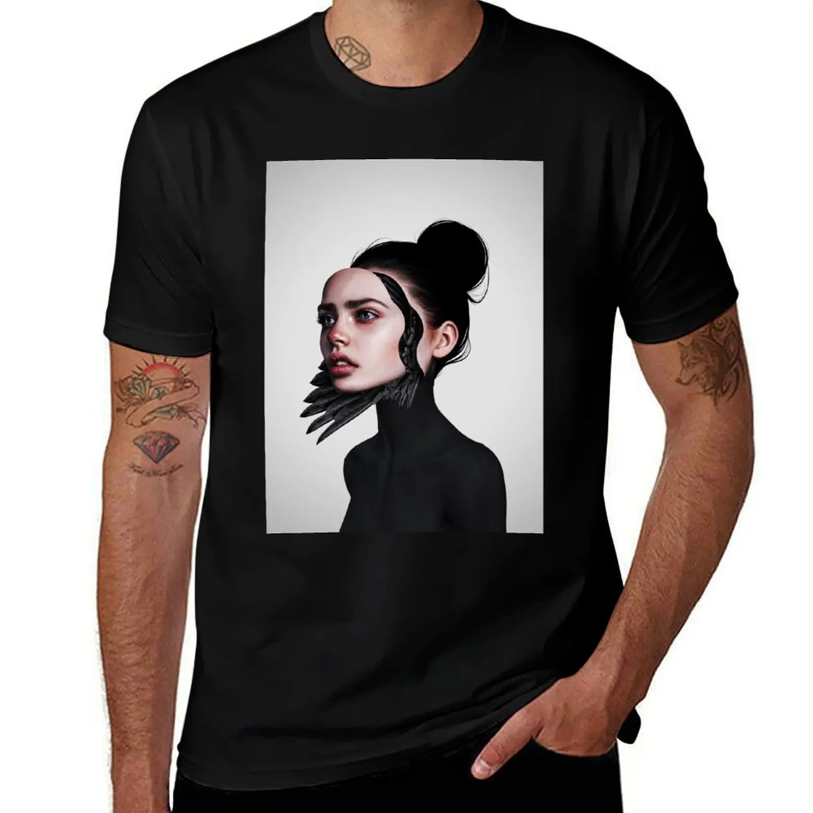 Behind the mask T-Shirt Lightweight Cooling Short Sleeve Tee T-Shirt