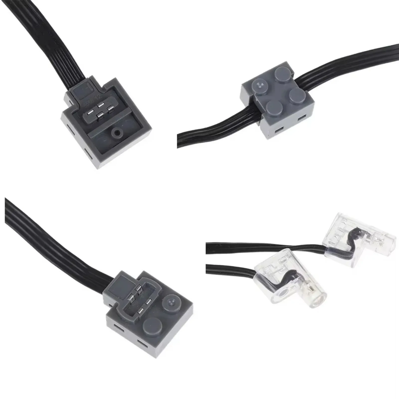 Комплект питания MOC, 3 шт., двигатель 8883 + светодиодный светильник 8870 + аккумуляторный блок 88000 для legoeds, технические высококачественные строительные аксессуары