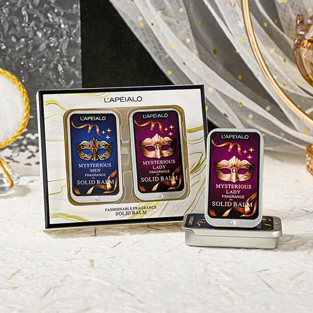 Perfumes For Men Solid Perfume Pheromone Cologne For Dating Perfume Solid Balm For Men Portable Solid Balm Perfume