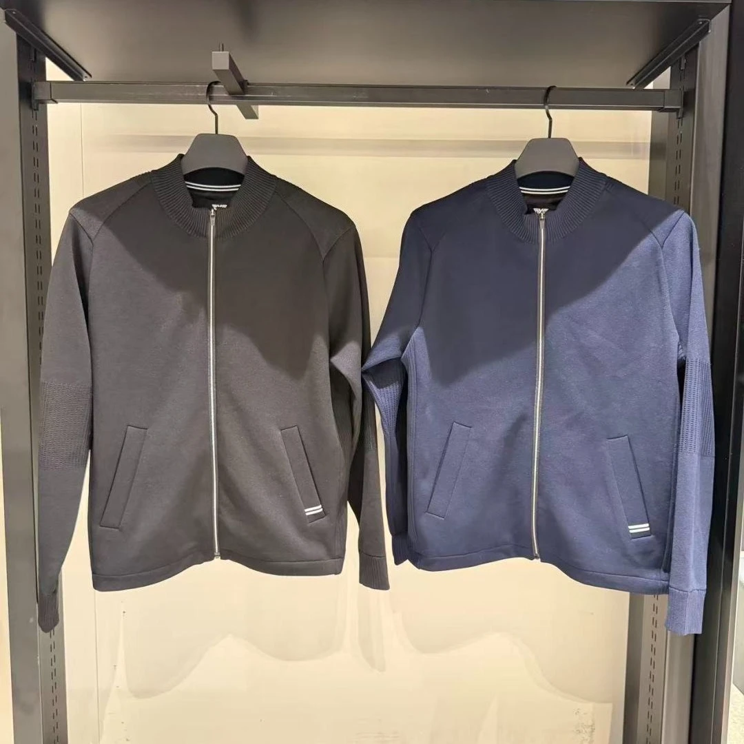 Men's Golf Jacket 2026 Fall New Korean Style Best-Selling Baseball Sporty Warm Fleece Lined Trendy Versatile Comfortable Durable