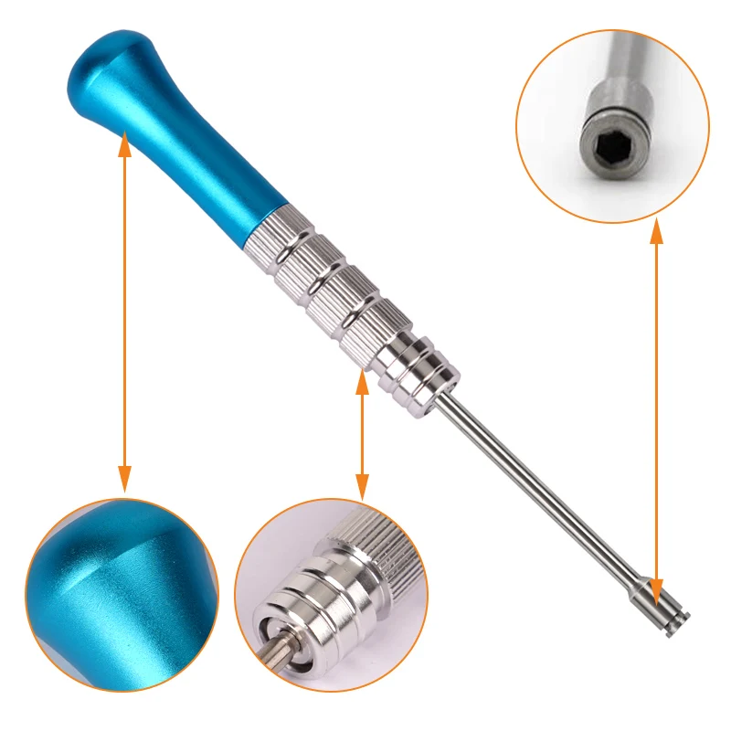 Mini Implant Screwdrivers Dental Implant Orthodontic Micro Implants Screw Self-Taping Spring Anchor Wrench