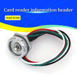 Javino Equipped with LED Indicator light TM Card Reader Probe Compatible with Dallas DS9092 IB Card Reader Information Head