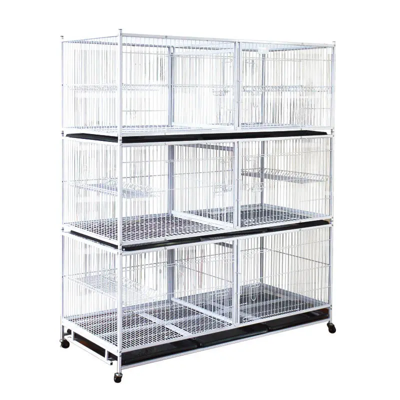 Cat cage Three-layer cat Breeding cage Breeding double-layer household pigeon