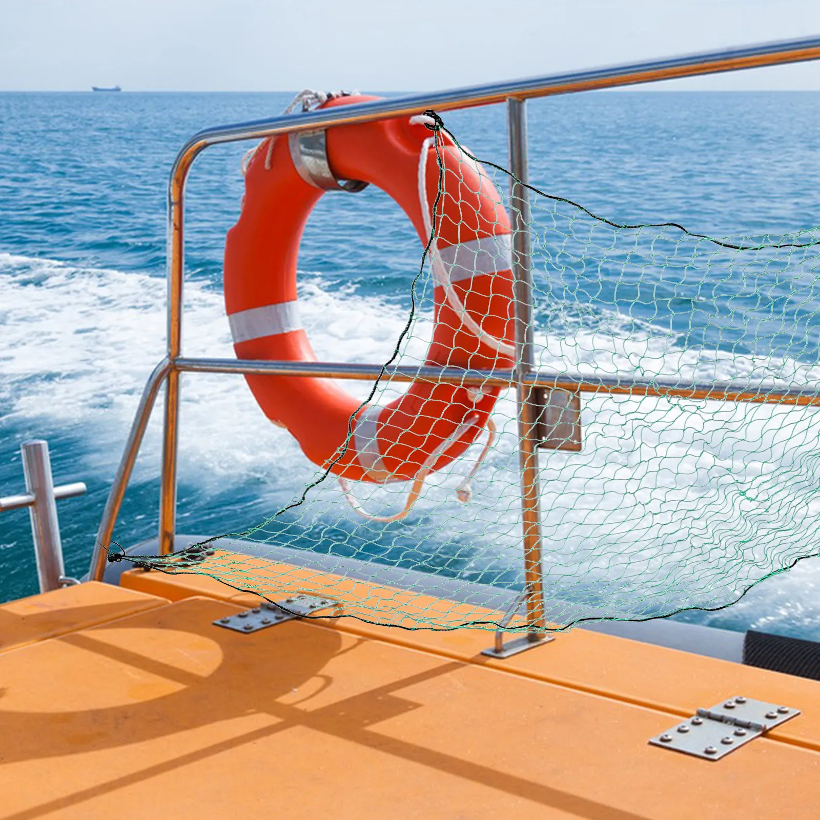 

Truck Bed Cargo Netting Heavy Duty Elastic Mesh for Pickup Trailer Secure Loads in All Weather Conditions for Moving Camping