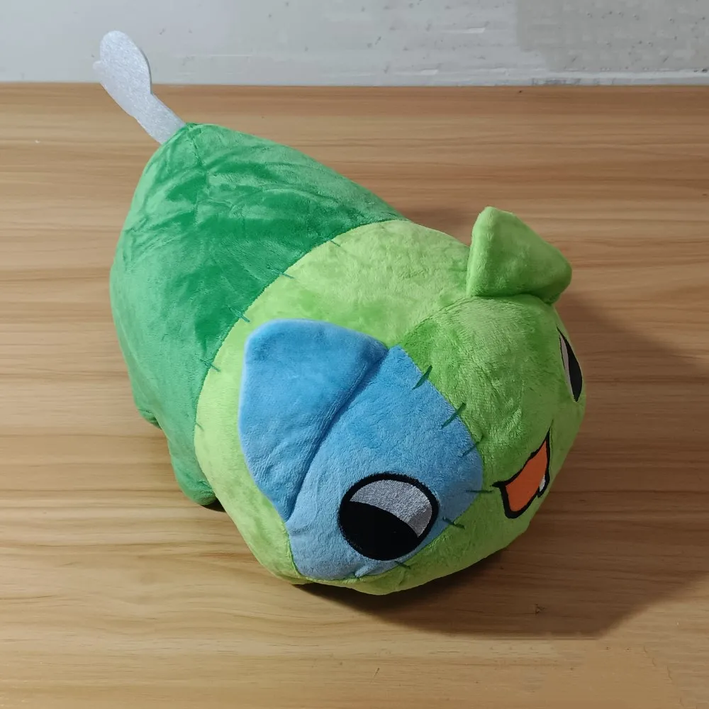 Zombie Bugcat Capoo คอสเพลย์ Prop 30 ซม.สีเขียวน่ารักตุ๊กตาการ์ตูน Mascot