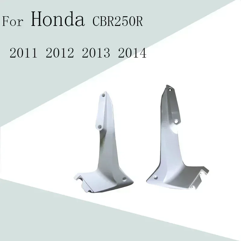 For Honda CBR250R 2011 2012 2013 2014 Unpainted Body Left and Right Small Board ABS Injection Fairing Motorcycle Accessories