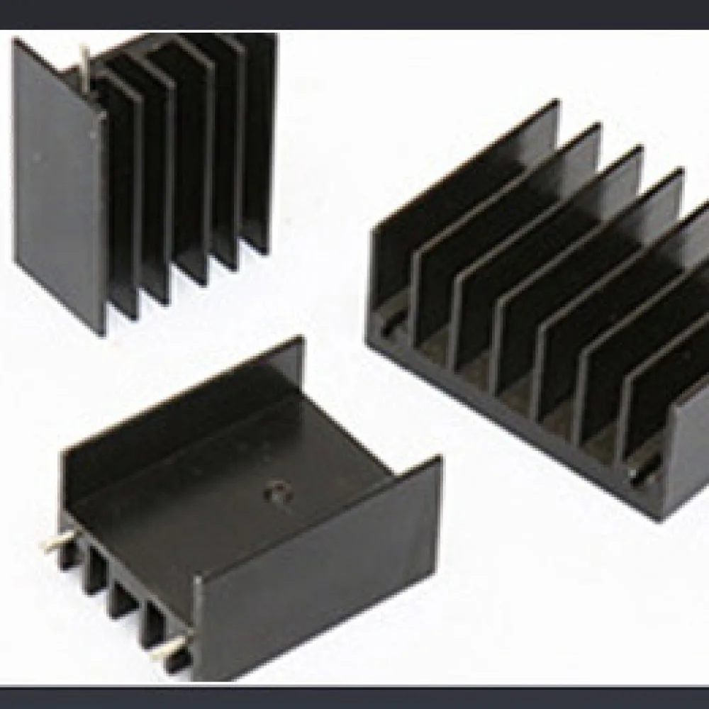 Precision Machined Aluminum Radiator Fin For Car Fridge Heat Dissipation Custom Extruded Thermal Cooling Component