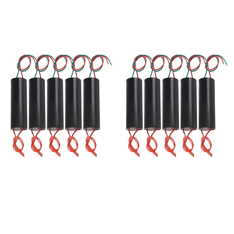 

A01F-10Pcs High Voltage Generator DC 6-12V To 1000KV Boost Step-Up Inverter Arc Pulse Generator Power Module